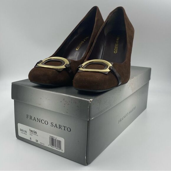 NWT NIB Franco Sarto Madame Heels - Picture 8 of 8